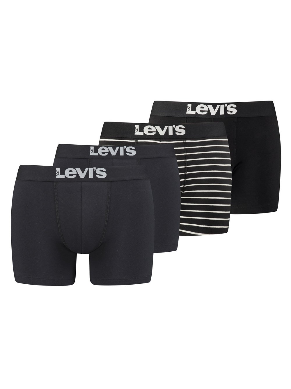 Levi's Boxershort 4er Pack Herren schwarz, M Image