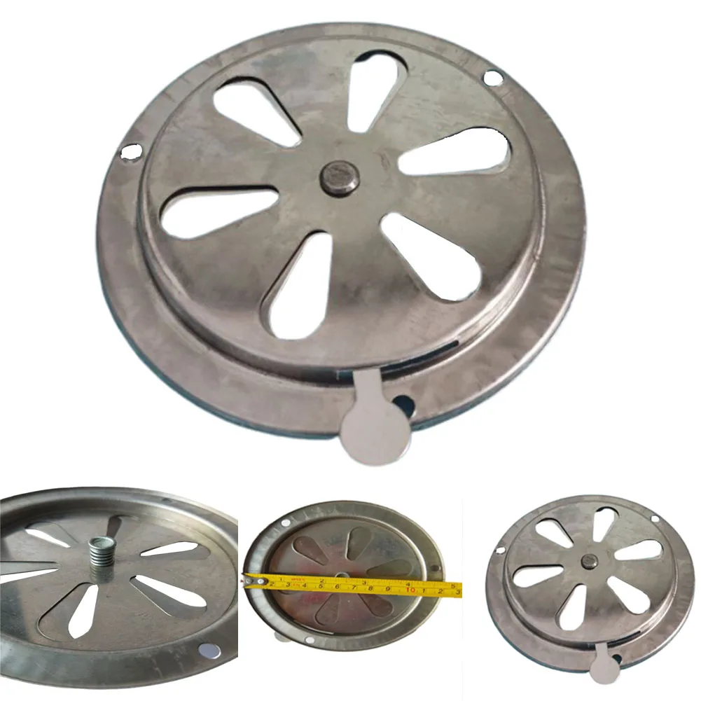 Dämpfer Entlüftung Ersatzteile-Grill Grill Raucher Abluft Herd Entlüftung klappe Edelstahl Test kammer Zubehör Image