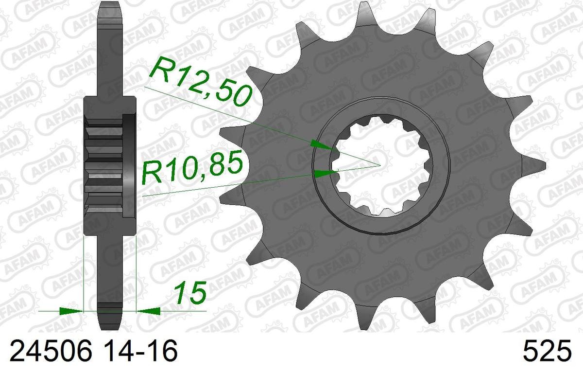 AFAM Kettenritzel 24506-15 Image
