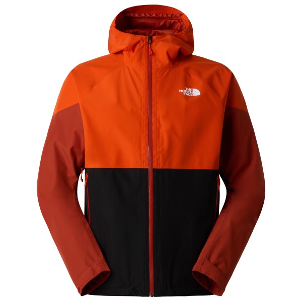 The North Face - Lightning Zip-In Jacket - Regenjacke Gr S rot