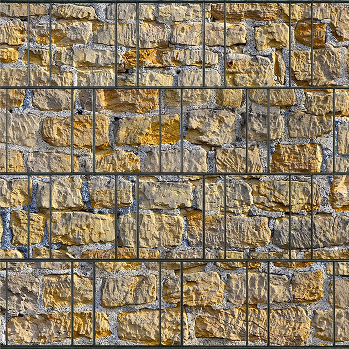 zaun|zu® Sichtschutz Münsterland bedruckter Sichtschutz 2,5m x 2,0m Image