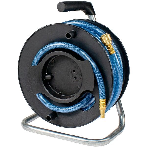 as-Schwabe Schlauchaufroller »Druckluft« 20 m schwarz Image