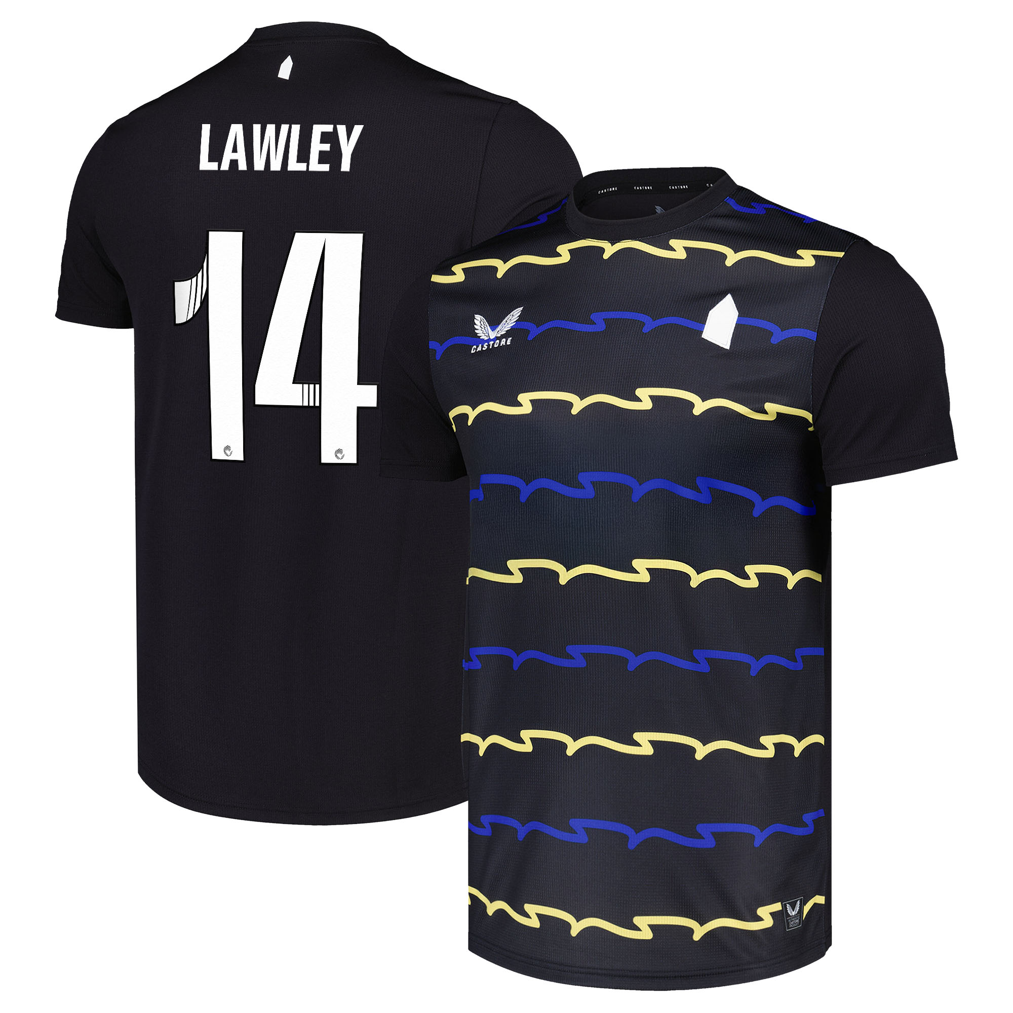 Everton Castore WSL Ausweichtrikot 2025-26 - Nicht gesponsert mit Aufdruck Lawley 14 Image