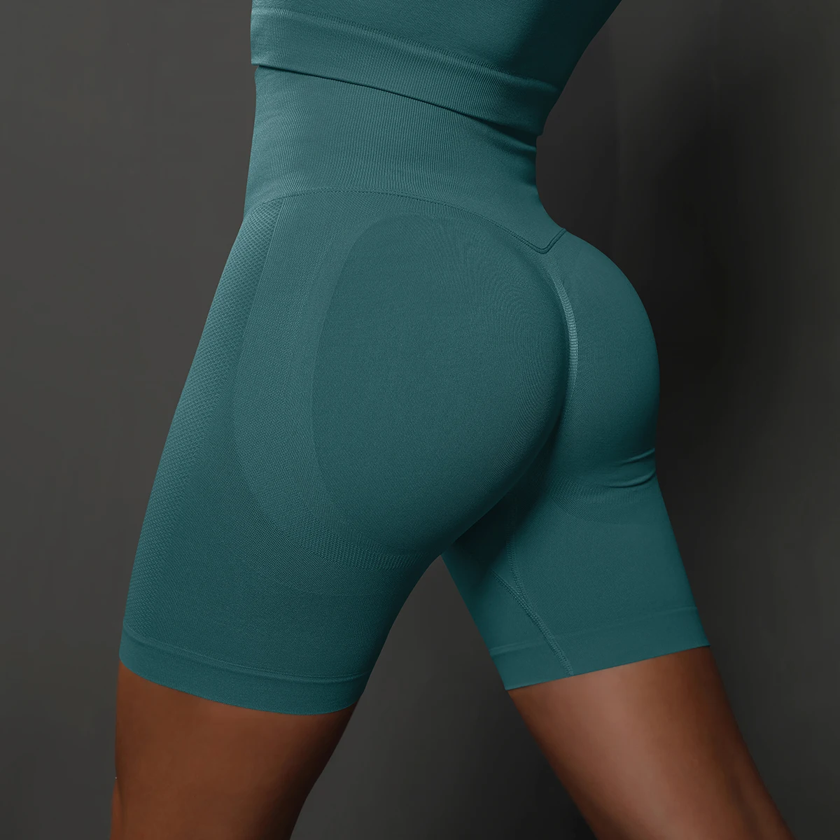 Pantaloncini da donna Pantaloncini da fitness per yoga Pantaloncini da ciclismo da corsa Leggings sportivi traspiranti Pantaloncini da palestra per allenamento estivo a vita alta senza cuciture