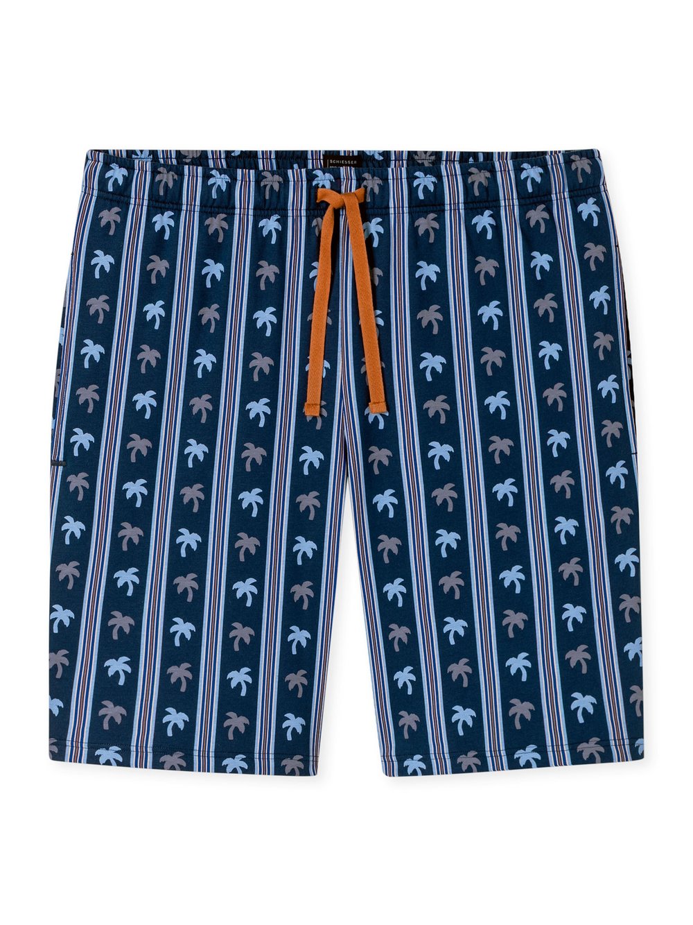 Schiesser Pyjamahose Herren blau, 52 Image