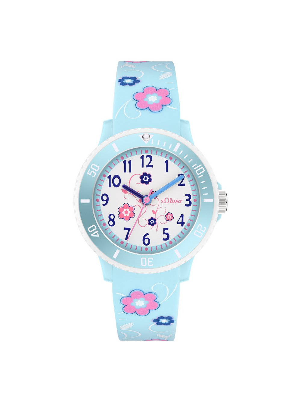 s.Oliver Armbanduhr Mädchen blau, ONE SIZE Image