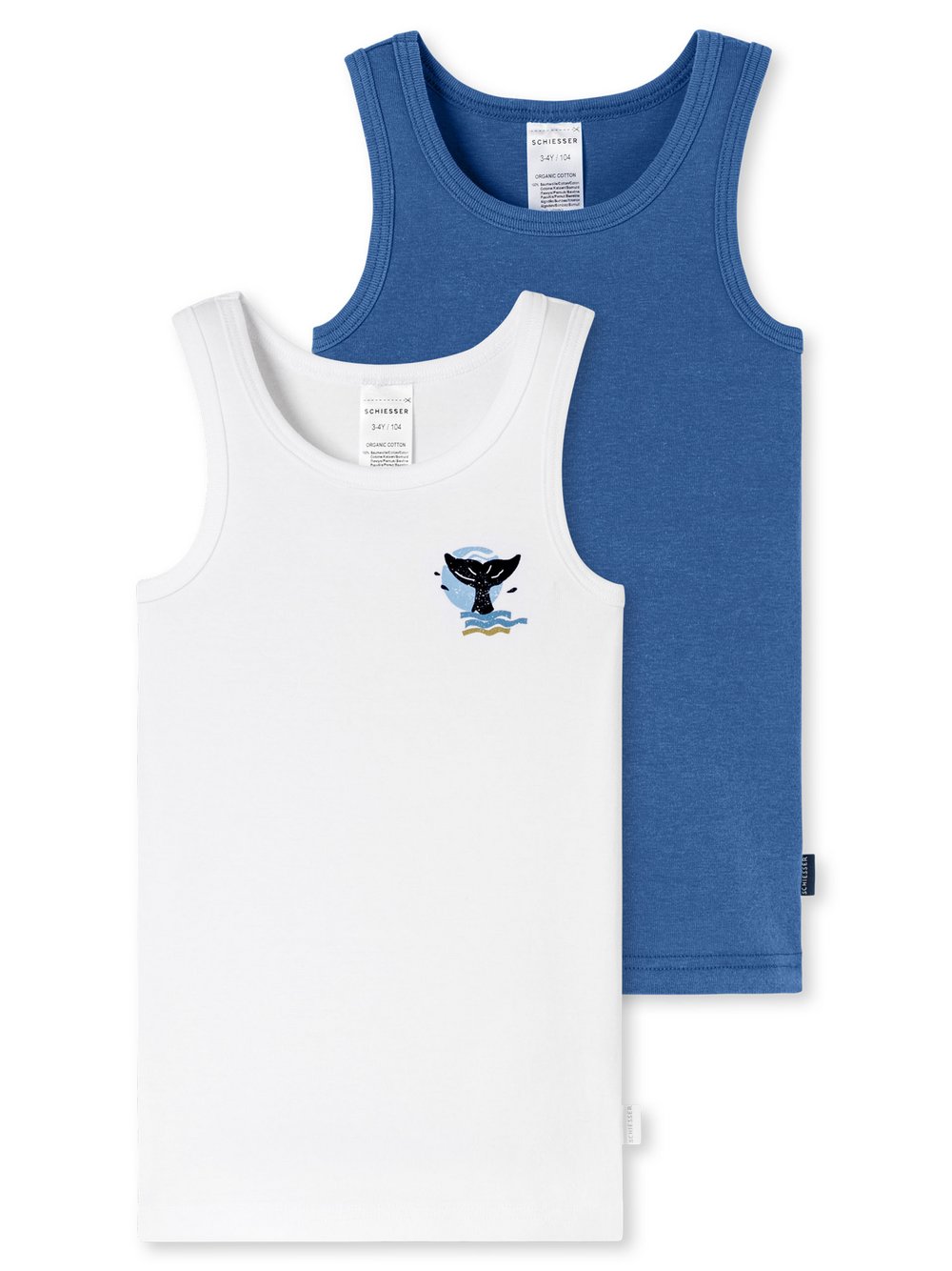 Schiesser Unterhemd Jungen mehrfarbig, 92 Image