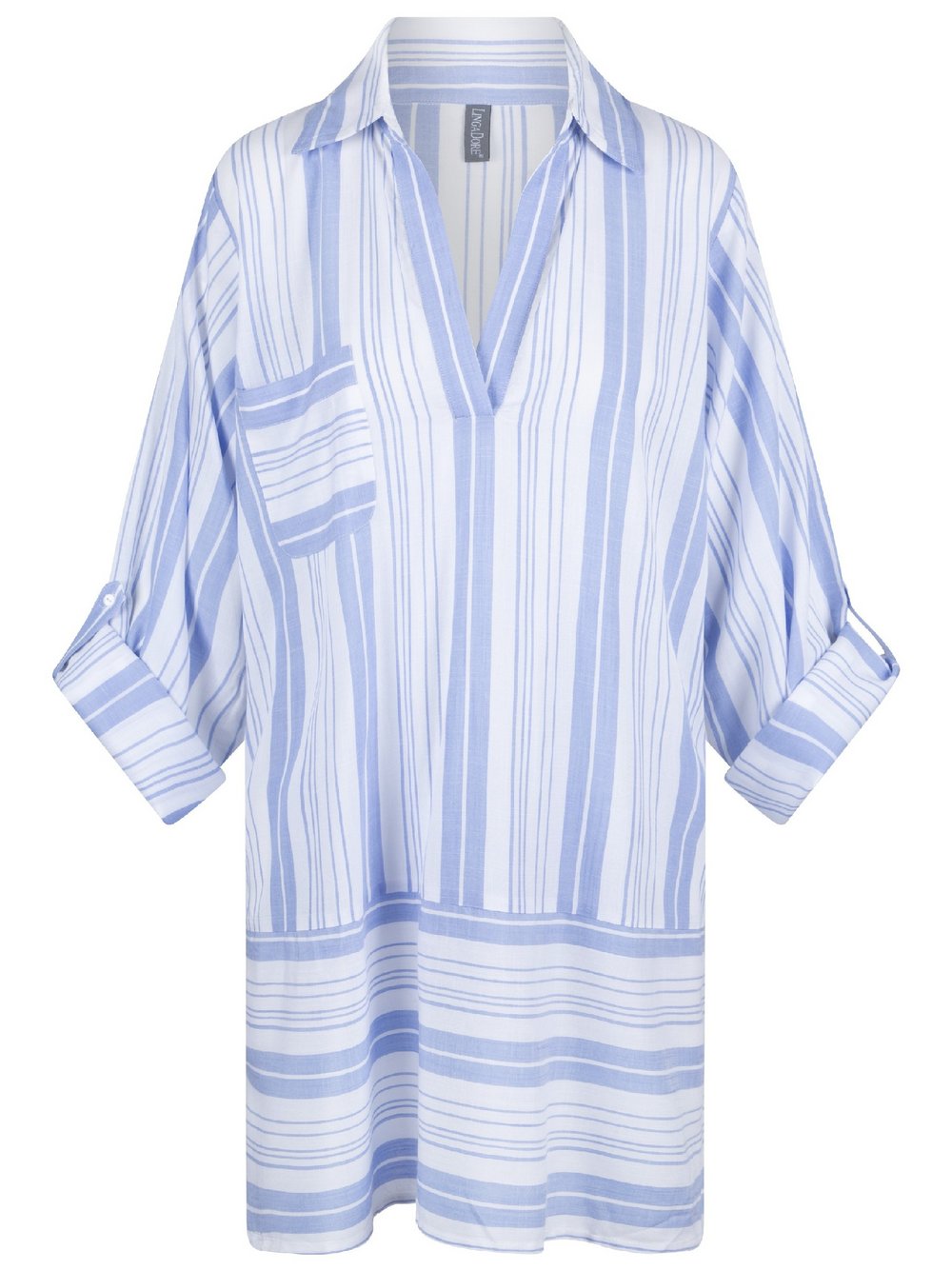 LingaDore Kleid Pyjama Damen blau, S Image