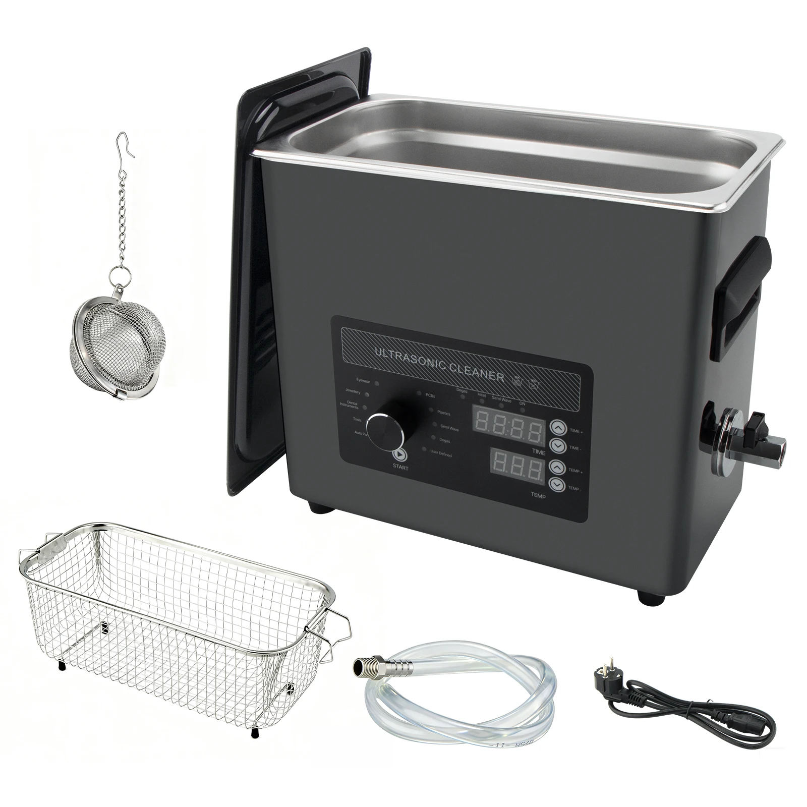 3L 6L 10L 30L Ultraschallreiniger Ultraschall-Waschmaschine mit Drehknopf Beheiztes Ultraschall-Reinigungsbad für Heim und Gewerbe Image