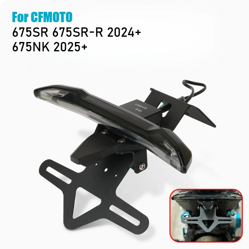 Für CFMOTO 675SR 675SR-R 675NK 675 SR SRR 675 NK 675 SRR Motorrad Kennzeichenhalter Fender Eliminator Short Tail Image