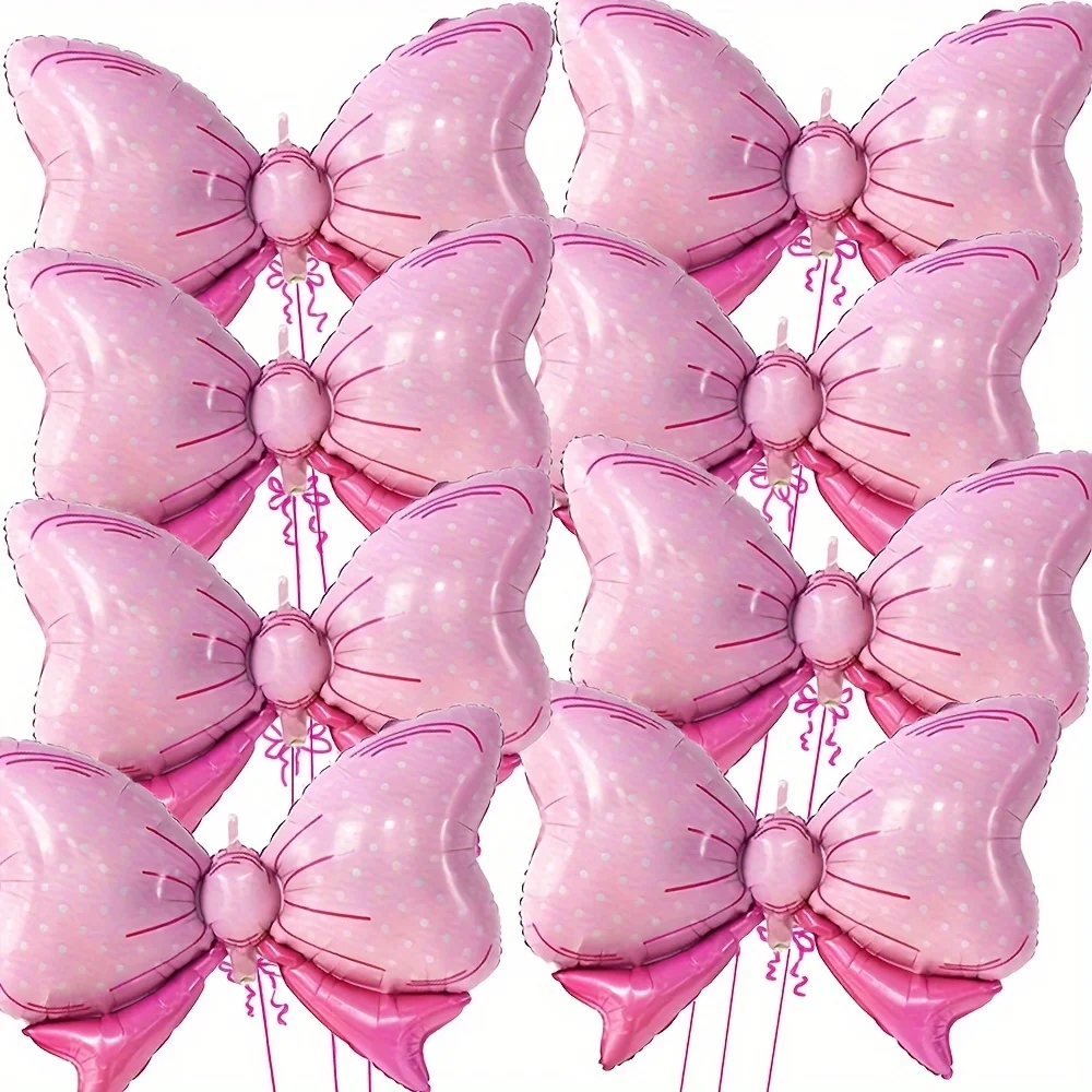 8er-Pack bogenförmige Luftballons aus Aluminiumfolie, geeignet für Geburtstagsfeiern, Partydekorationen mit Happy Birthday-Motiv Image