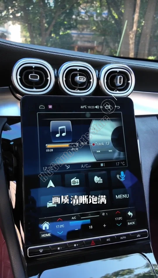 Android Auto Auto Radio Carplay Für Mercedes Benz GLC X253/C253 C W205 2015-2022 Stereo GPS Navigation 12,1 zoll Bildschirm Kopf einheit Image