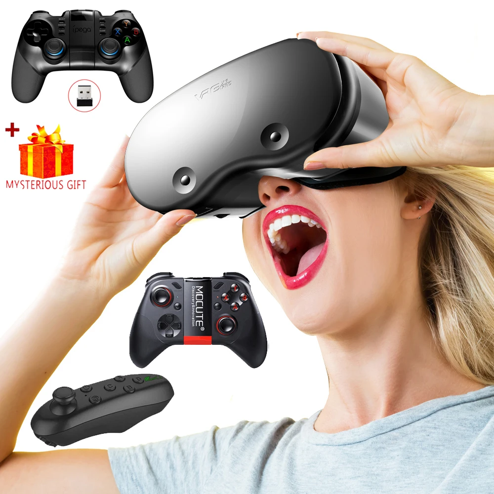 Virtual Reality 3D VR-Brille, Smartphone, Handy, Schutzbrille, Helm, Headset, Linsen, Gerät, Viar, Smartphone, Videospiel-Viewer-Set