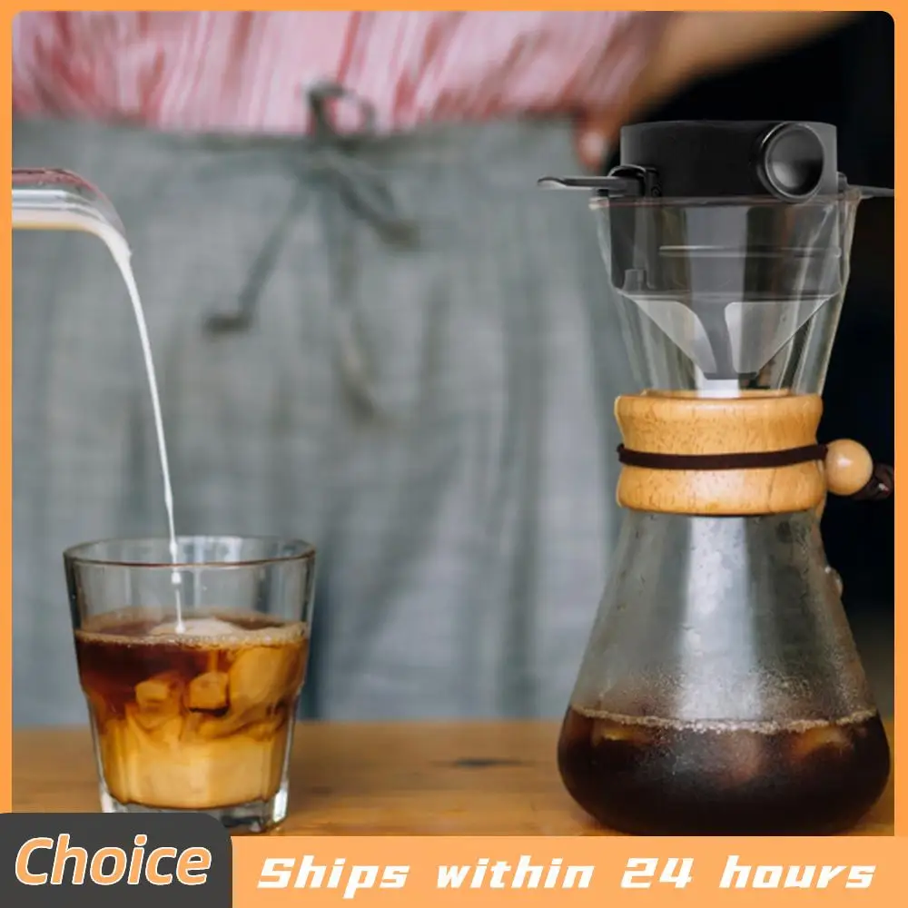 1-10 Stück Faltbarer Kaffeefilter Tee-Kaffee-Zubereiter Tragbarer Kaffeefilter Wiederverwendbarer Tropf-Kaffeebecher Kaffeefilter Kaffeekanne Kaffeegeschirr Image