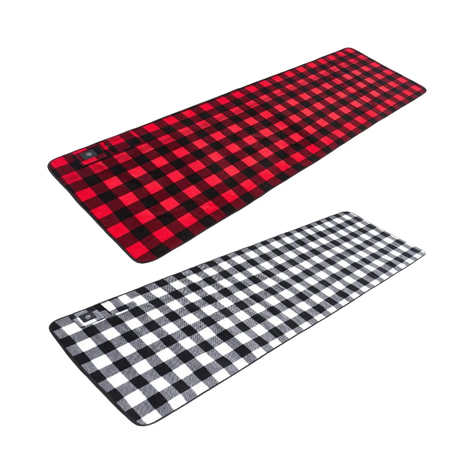 Tragbare 5V USB Beheizte Schlafsackunterlage Beheizter Schlafsack-Einsatz Karierte Elektrische Heizmatte 3 Heizstufen Image