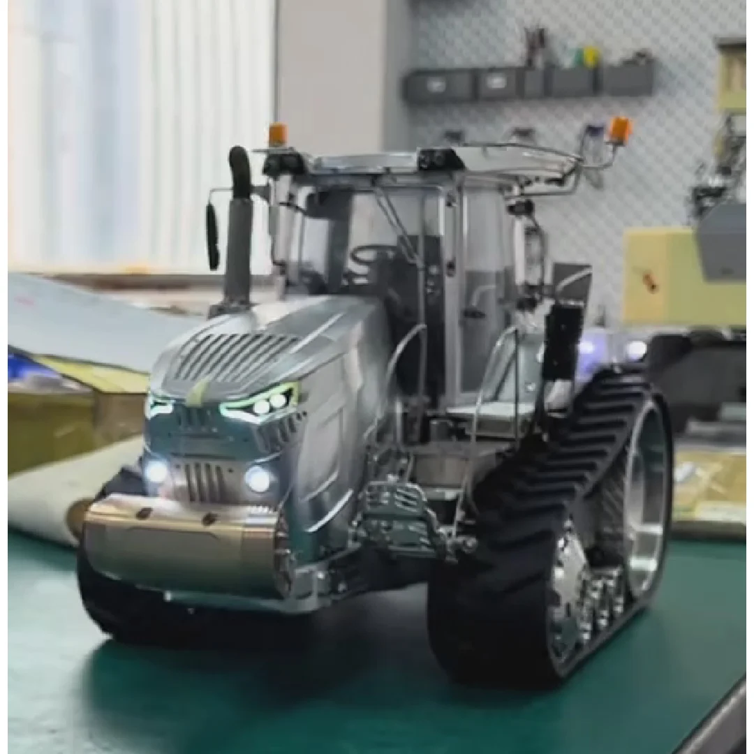 Metall LESU MT900 1/14 Maßstab RC Hydraulischer Traktor 943 Ferngesteuerte LKW-Modelle Landwirtschaftsmaschinen Hobby-Spielzeug für Erwachsene