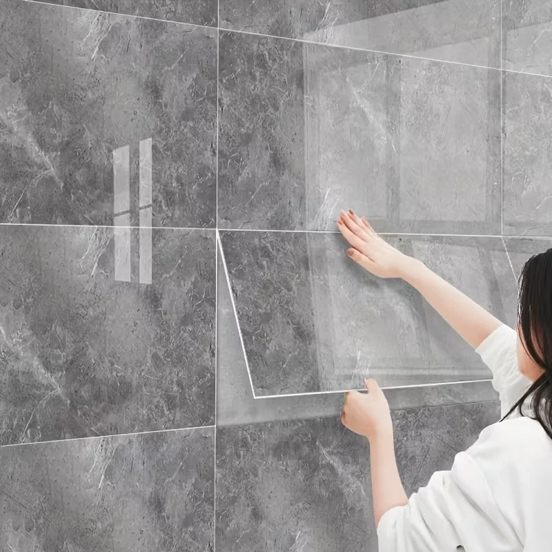 20–40 Stück, 30 x 60 cm, Wandaufkleber mit Marmormuster, DIY, wasserfest, PVC-Material, 3D-Aufkleber, abziehbar, Raumdekoration. Image