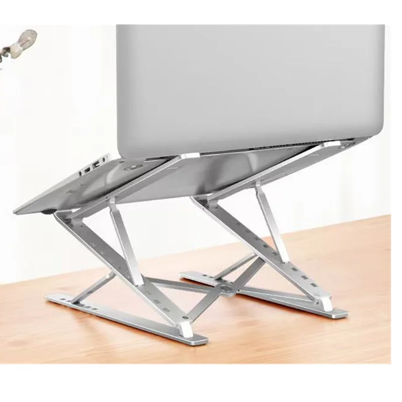 Faltbarer Laptop-Ständer für Macbook, verstellbarer Aluminium-Computer-PC-Tablet-Ständer, Notebook-Halterung mit Wärmeableitung Image