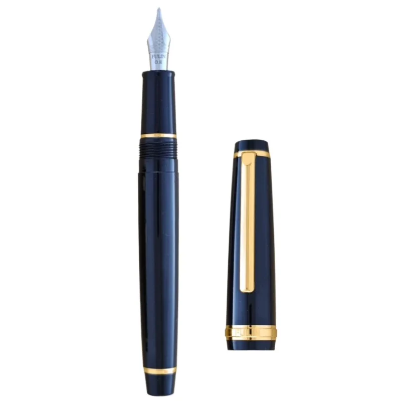 2026 BALAOYE Flex-Spitzen-Füllfederhalter Jinhao Resin Luxus-Schreibfeder M B 0.5F 1.0 Lange Messerfeder Kalligrafie-Stifte Geschäftsschreibwaren Image