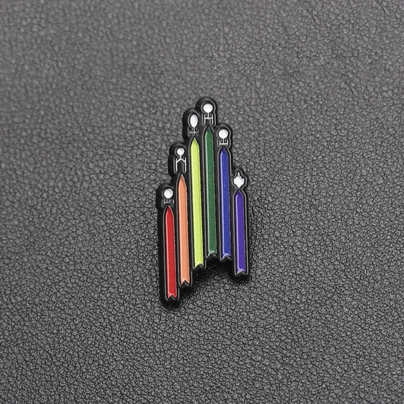 Star Trek Voyager Emaille Pin Geschenkschmuck Image