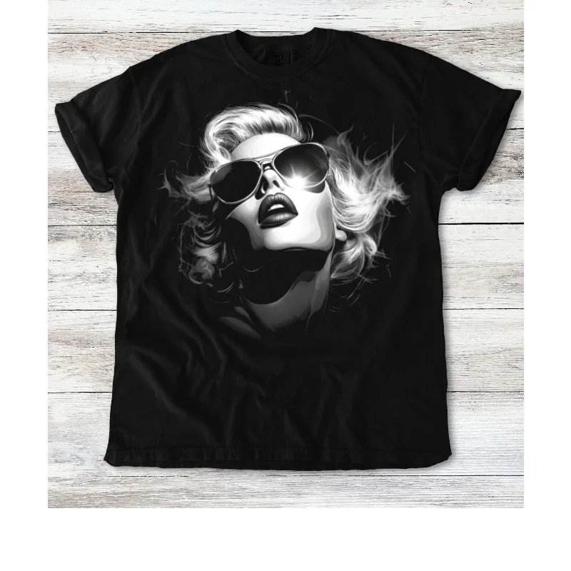 Blondie Y2k T-Shirt: 90er-Jahre-Retro-Band-T-Shirt, Sommer-Neuheit, Unisex Hip-Hop-Rock-Casual-T-Shirt