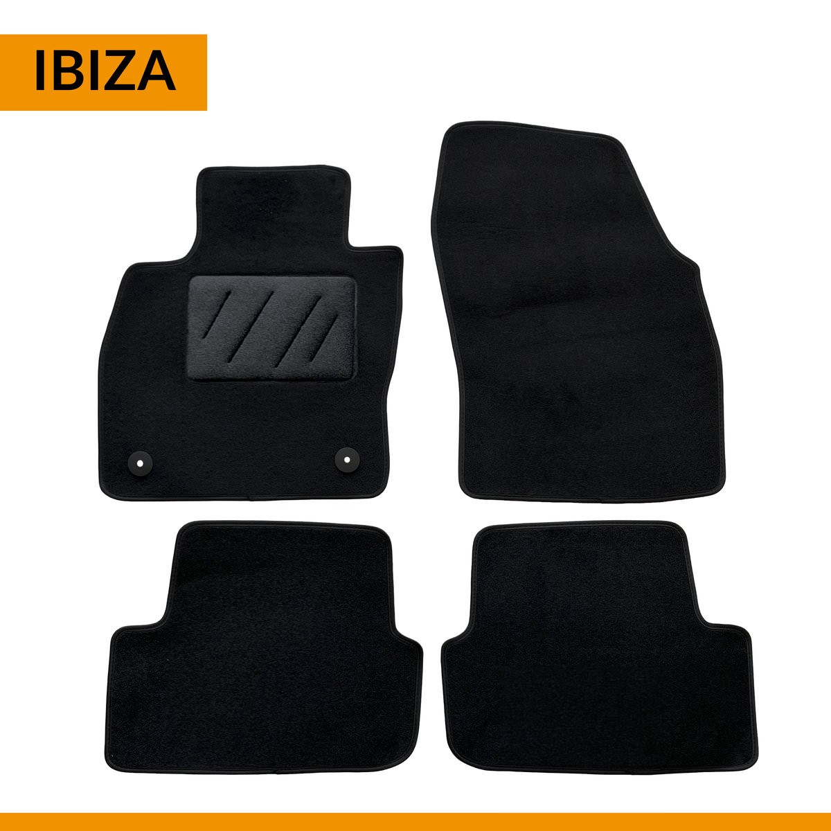 DBS Fußmattensatz SEAT 017811130190 Autofußmatten Image