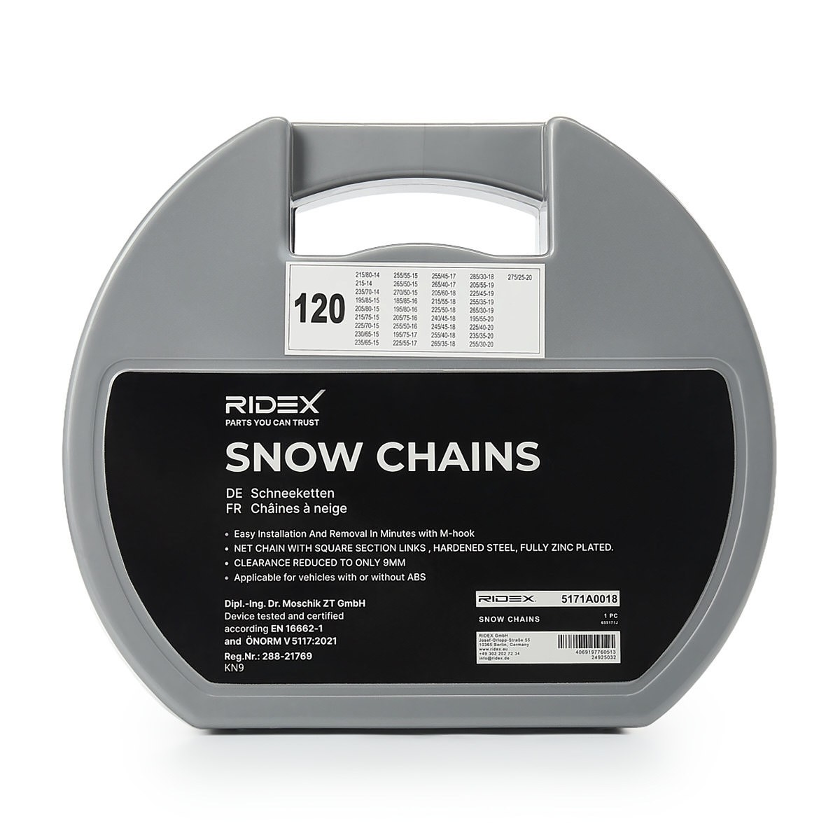 RIDEX Schneeketten 5171A0018 Image