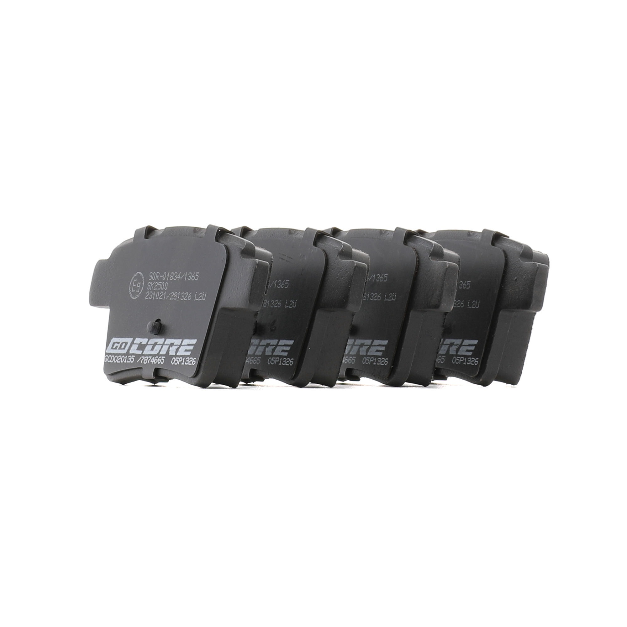 goCORE Bremsbelagsatz FORD,JAGUAR,FORD USA GCD020135 4050013700,5F9Z2200AA,BRF1071 C2S38068,C2S52081,1521329,4S712M008AA,ME4S7J2M008AB,8G1Z2001A Image