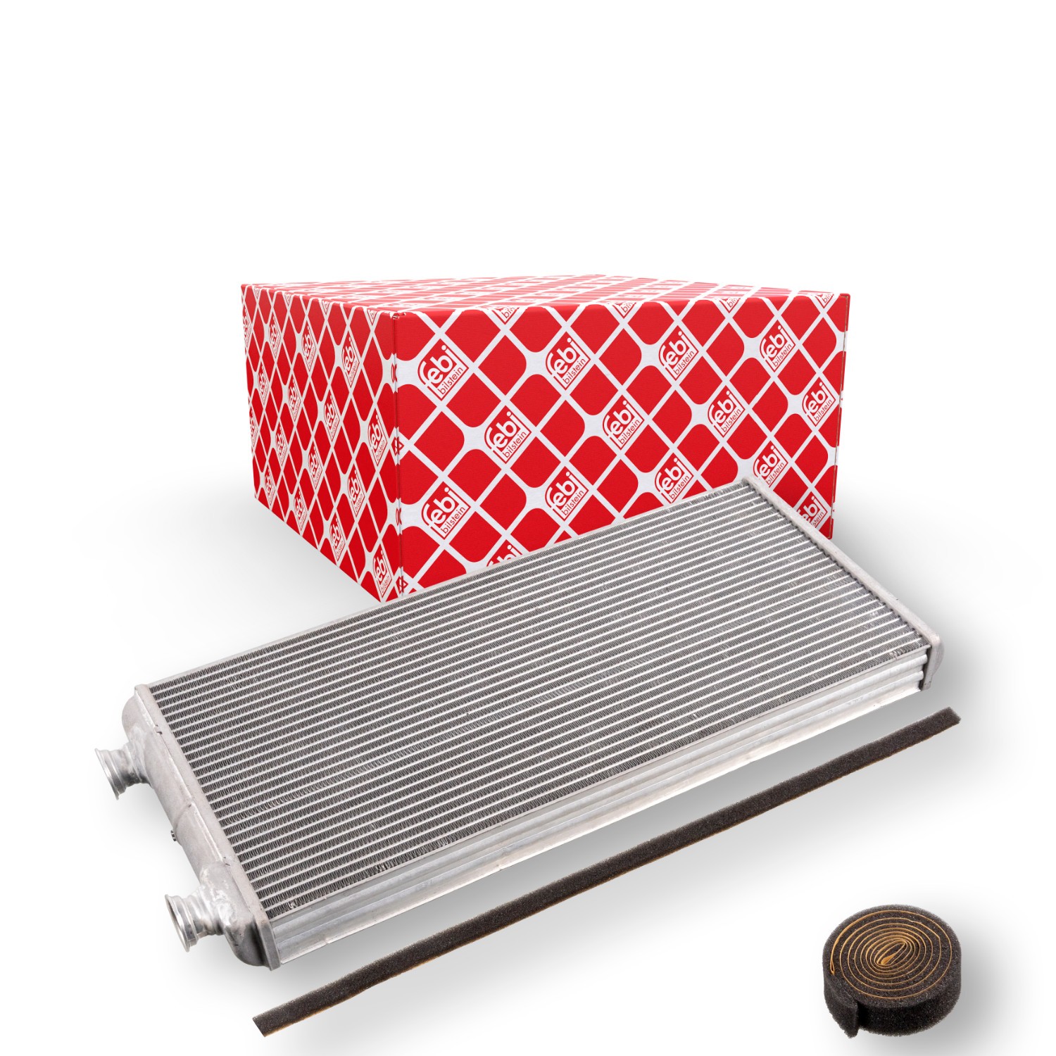 FEBI BILSTEIN Wärmetauscher MAN,ERF 178549 81619016191 Plattenwärmetauscher,Heizungskühler,Wärmetauscher, Innenraumheizung Image