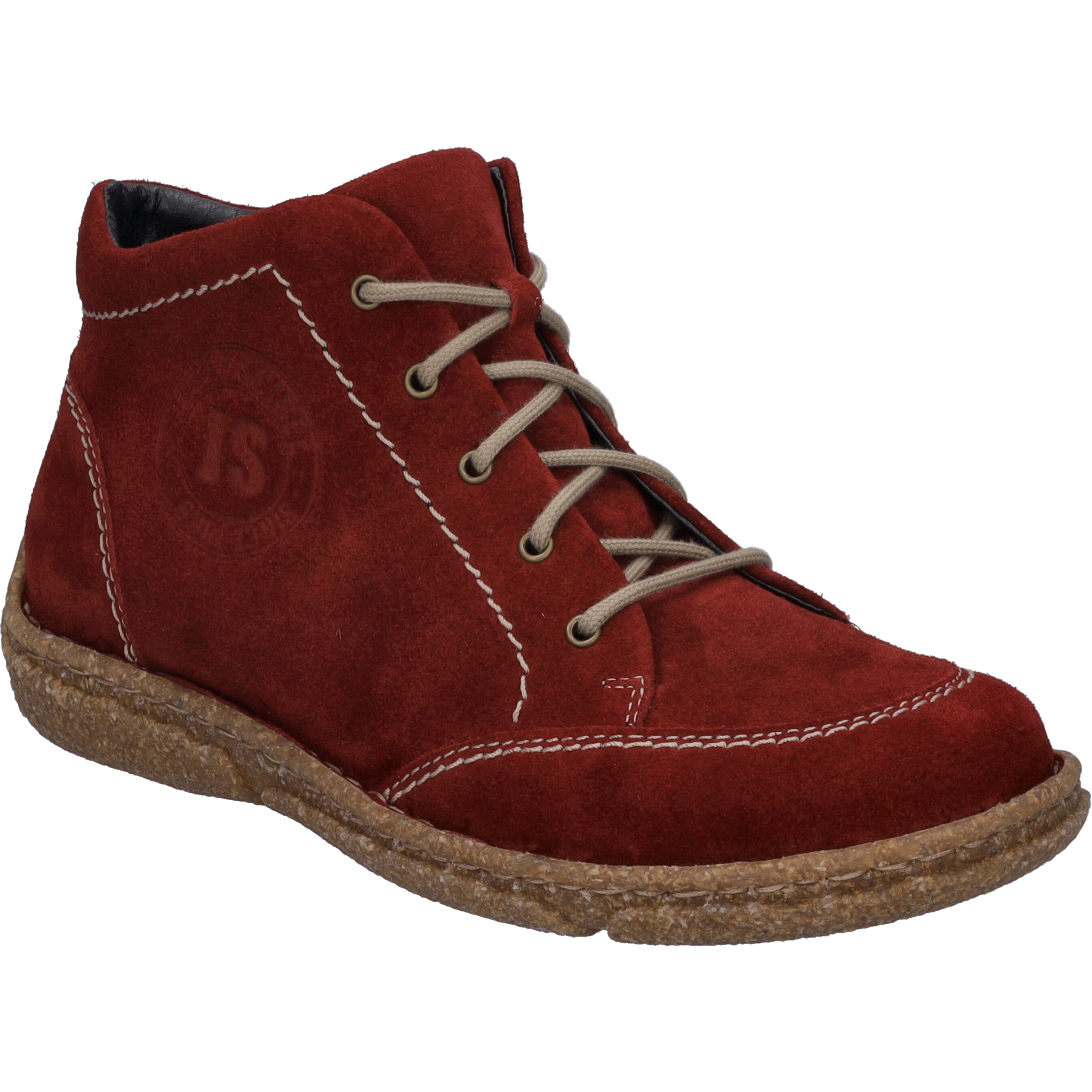 Stiefelette JOSEF SEIBEL "Neele 01, rot", Damen, Gr. 36, rot, Obermaterial: 100% Rindsleder Leather cow., Schuhe Stiefelette