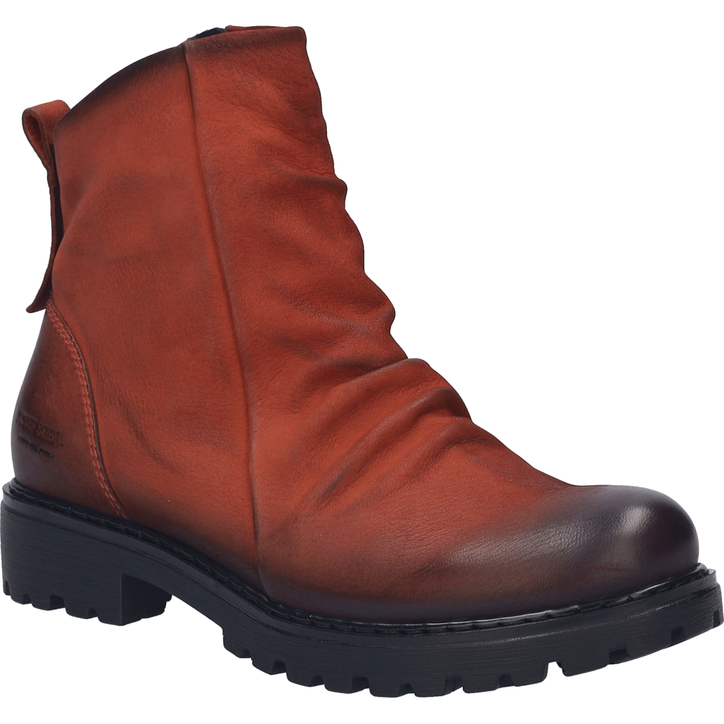 Stiefelette JOSEF SEIBEL "Melinda 33, rot", Damen, Gr. 39, rot, Obermaterial: 100% Rindsleder Leather cow., Schuhe Stiefelette