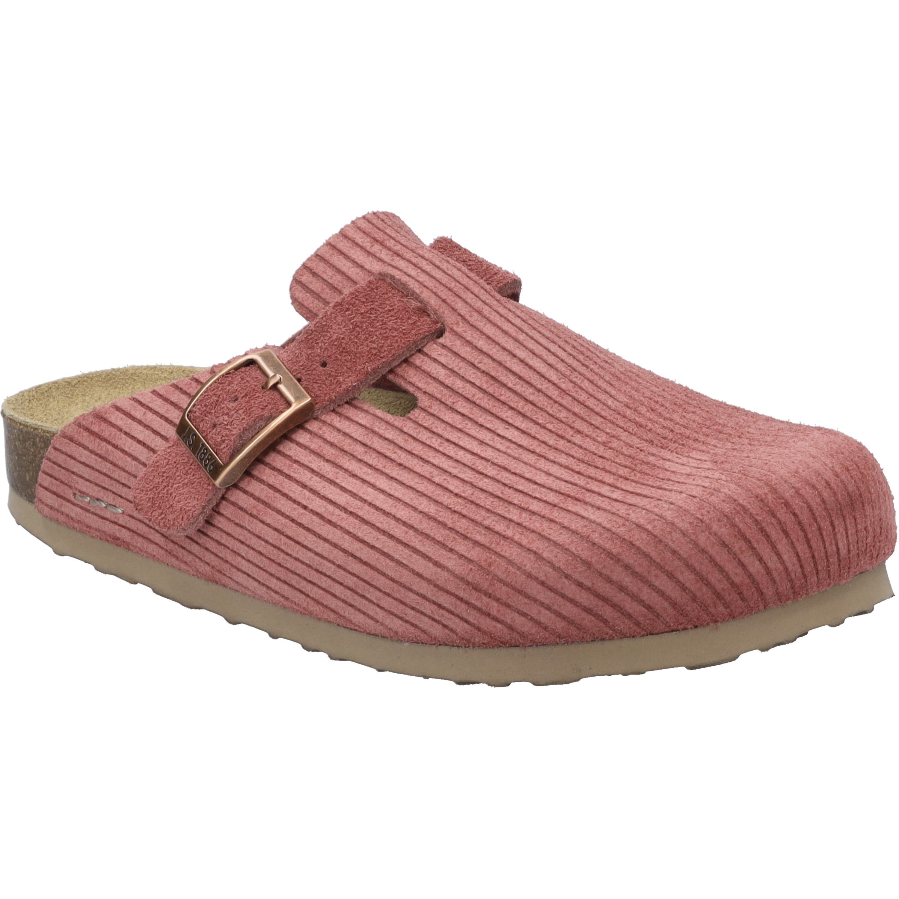 Clog JOSEF SEIBEL "Hermine 04, altrosa", Damen, Gr. 43, rosa (altrosa), Obermaterial: 100% Rindsleder Leather cow., Schuhe Clog