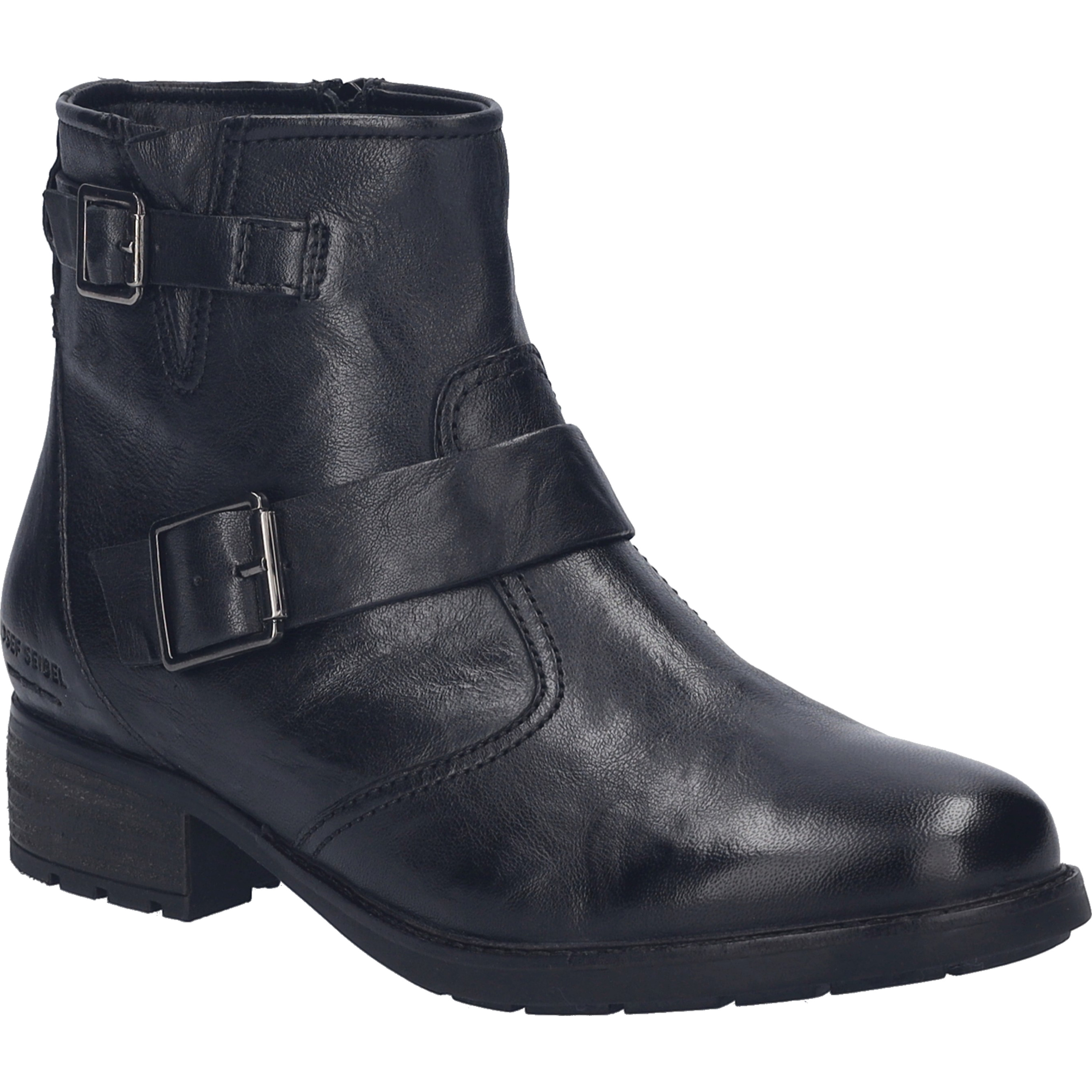 Stiefelette JOSEF SEIBEL "Kate 21, schwarz", Damen, Gr. 36, schwarz, Obermaterial: 100% Rindsleder Leather cow., Schuhe Stiefelette