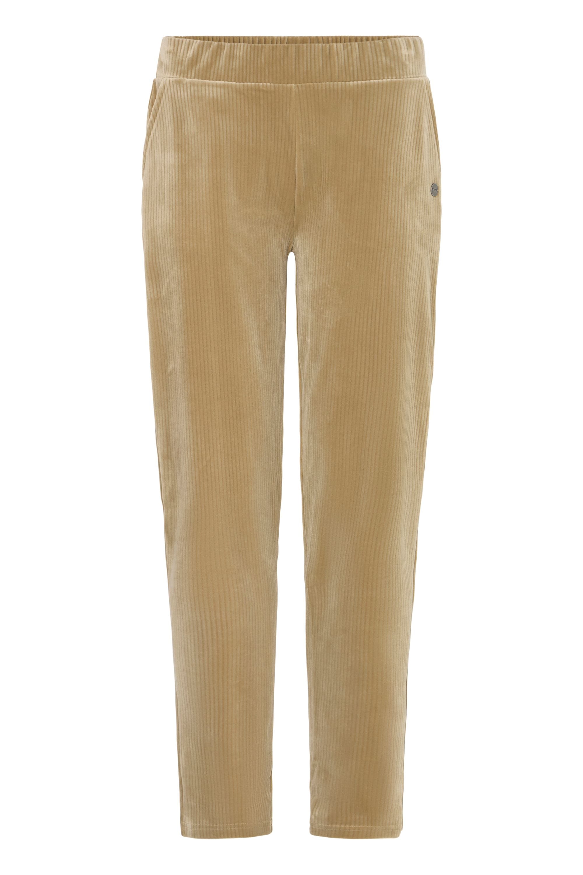 Chinohose OXMO "Chinohose OXEBBA", Damen, Gr. S, N-Gr, blau (sepia tint), Obermaterial: 95% Polyester PES. 5% Elasthan EL., Hosen Chinohose