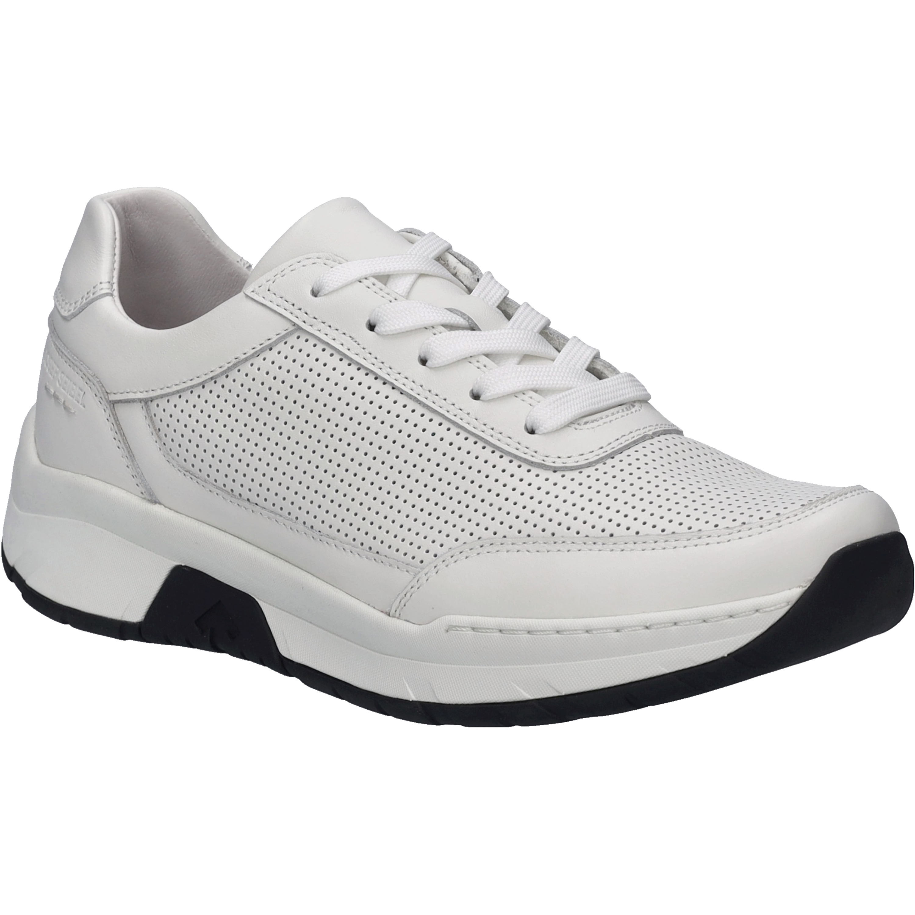 Sneaker JOSEF SEIBEL "Mitchell 09, weiss", Herren, Gr. 47, weiß, Obermaterial: 100% Rindsleder Leather cow., Schuhe Sneaker