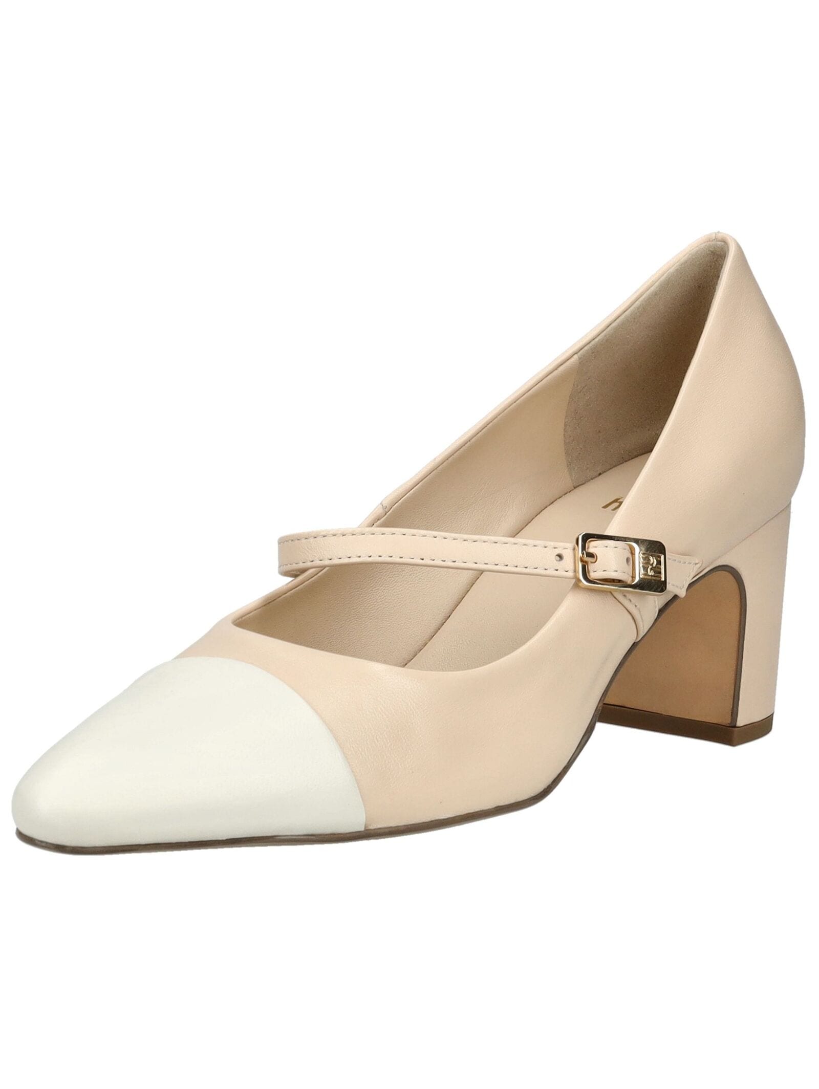 Pumps HÖGL "Högl Pumps Glattleder", Damen, Gr. 37,5, sand, Glattleder, Schuhe Pumps Image