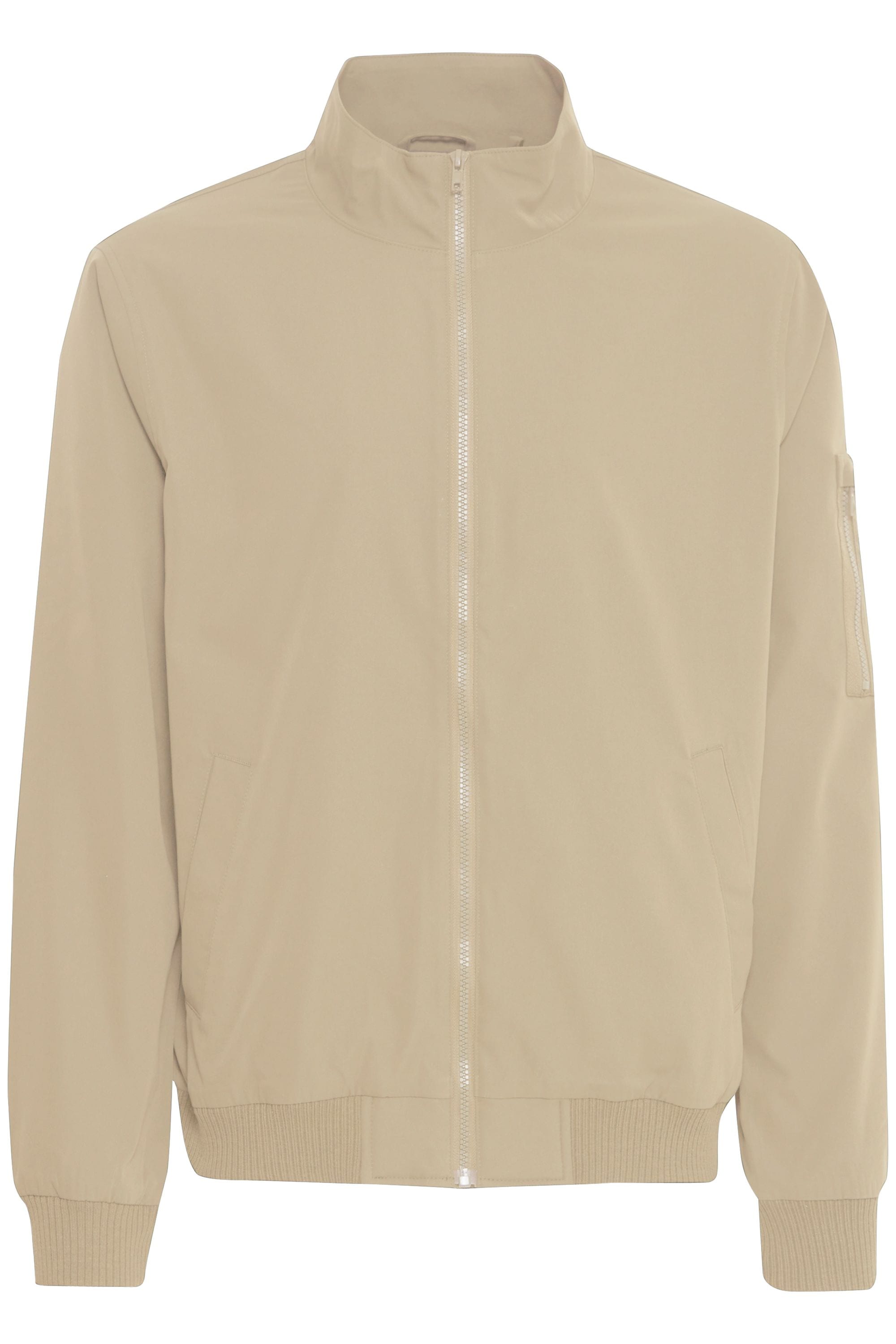 Outdoorjacke BLEND "Outdoorjacke BHEFI", Herren, Gr. M, beige (cornstalk), Obermaterial: 100% Polyester PES., Jacken Outdoorjacke