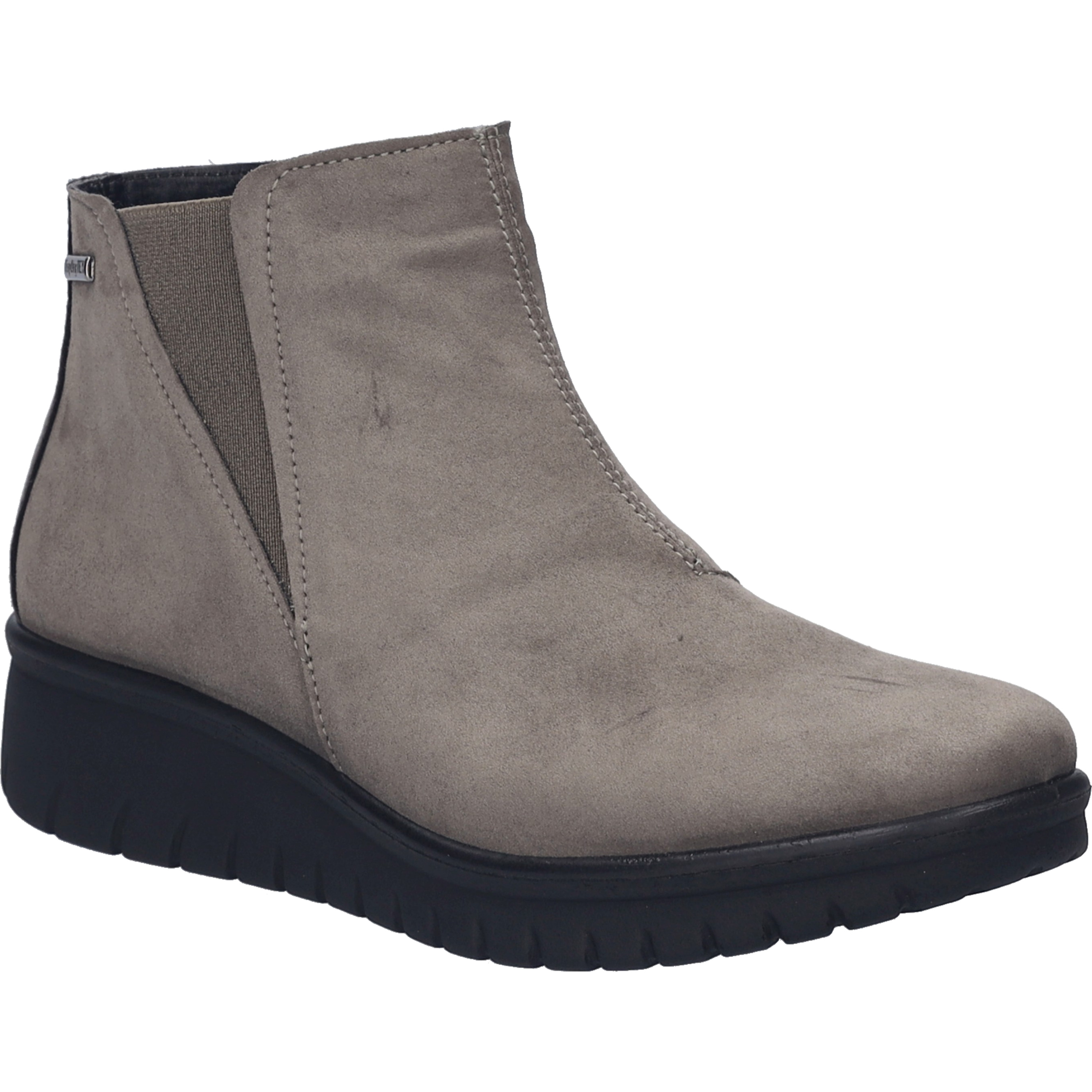 Stiefelette JOSEF SEIBEL "Calais 54, taupe", Damen, Gr. 40, grau (taupe), Obermaterial: 100% Textilmaterial TEXMAT., Schuhe Stiefelette
