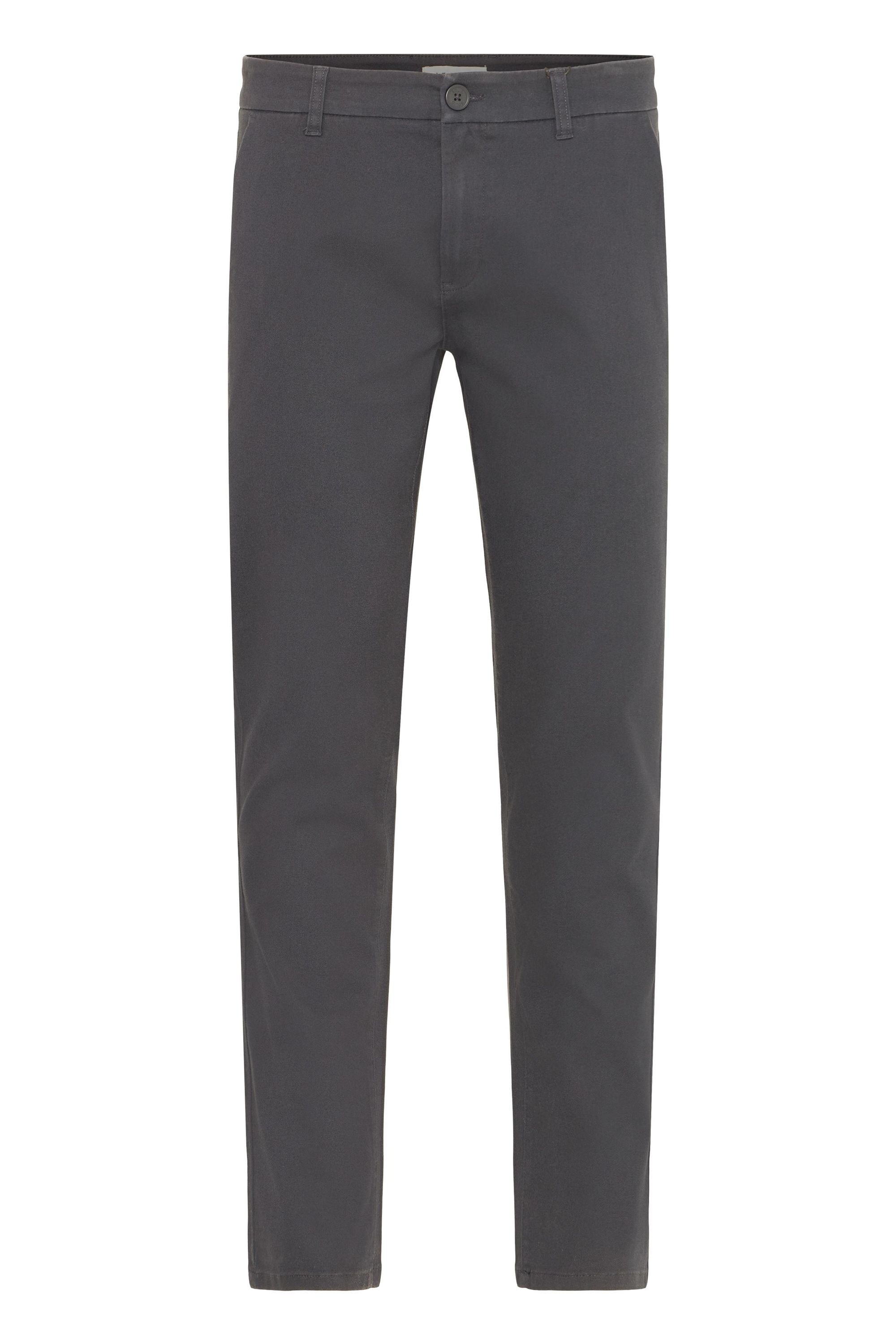 Chinohose SOLID "Chinohose SDCHASE", Herren, Gr. 33, Länge 33, grau (forged iron), Obermaterial: 98% Baumwolle CO. 2% Elasthan EL., Hosen Chinohose