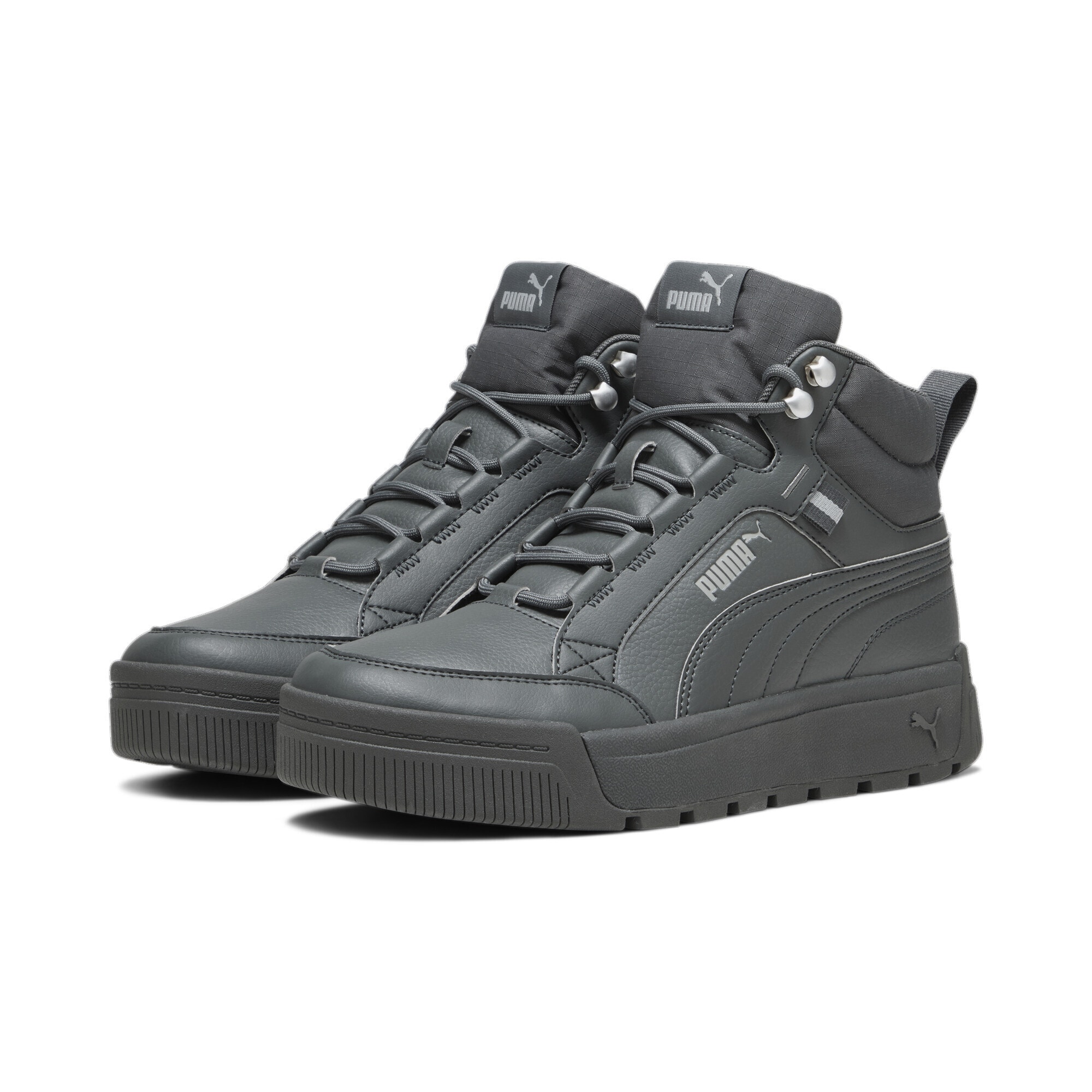 Sneaker PUMA "Tarrenz SB III Stiefel Erwachsene", Herren, Gr. 42.5, grau (shadow gray cool mid), Obermaterial: Textil, Synthetik; Futter: Textil; Innensohle: Textil; Laufsohle: Gummi, Schuhe Sneaker