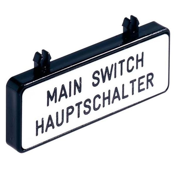 Siemens Dig.Industr. Zusatzschild 3LD9286-1A 3LD92861A Image