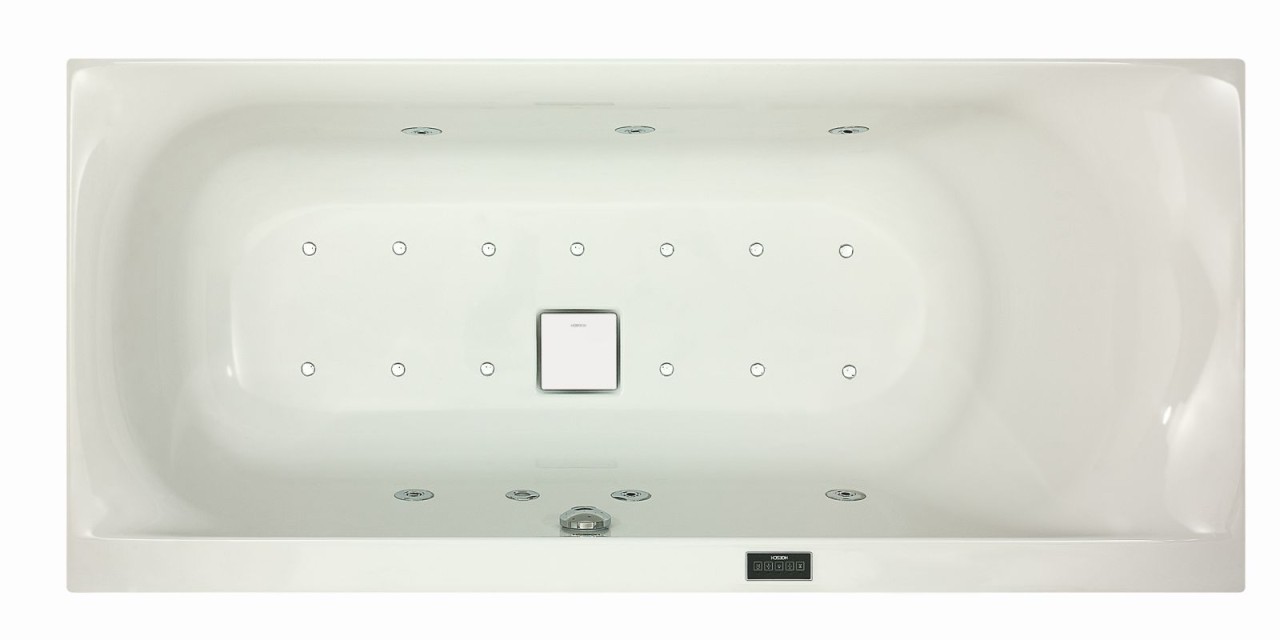 Hoesch Whirlwanne Largo Trapez 1800x1400 links 3705Z.010305002 Image