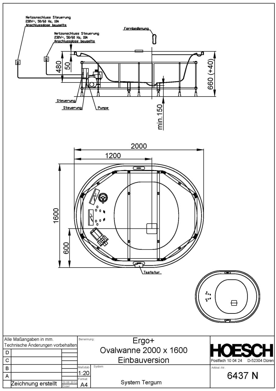 Hoesch Whirlpool Ergo+ 6442&Tergum Whirl, weiß/verchromt/Glas weiß, 6442N.010305550 6442N.010305550 Image