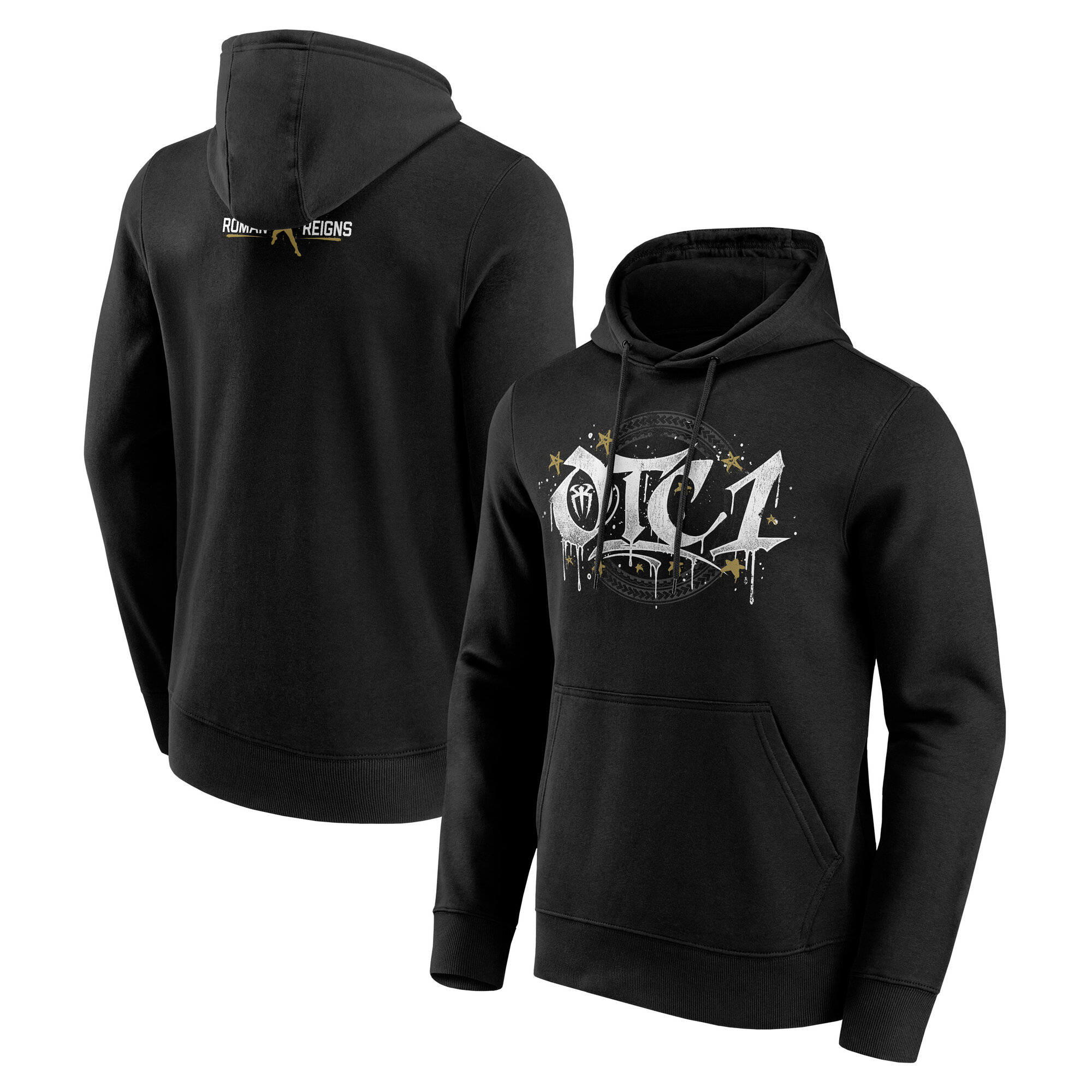 Roman Reigns Gold OTC1 Hoodie - Schwarz - Herren Image