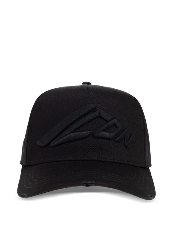 Logo-Embroidered Baseball Cap - Black - DSquared² Hats