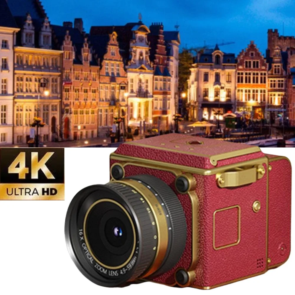 Mini appareil Photo Portable photographie de voyage rétro CCD appareil Photo numérique étudiant Graduation Photo Zoom appareil Photo numérique haute définition