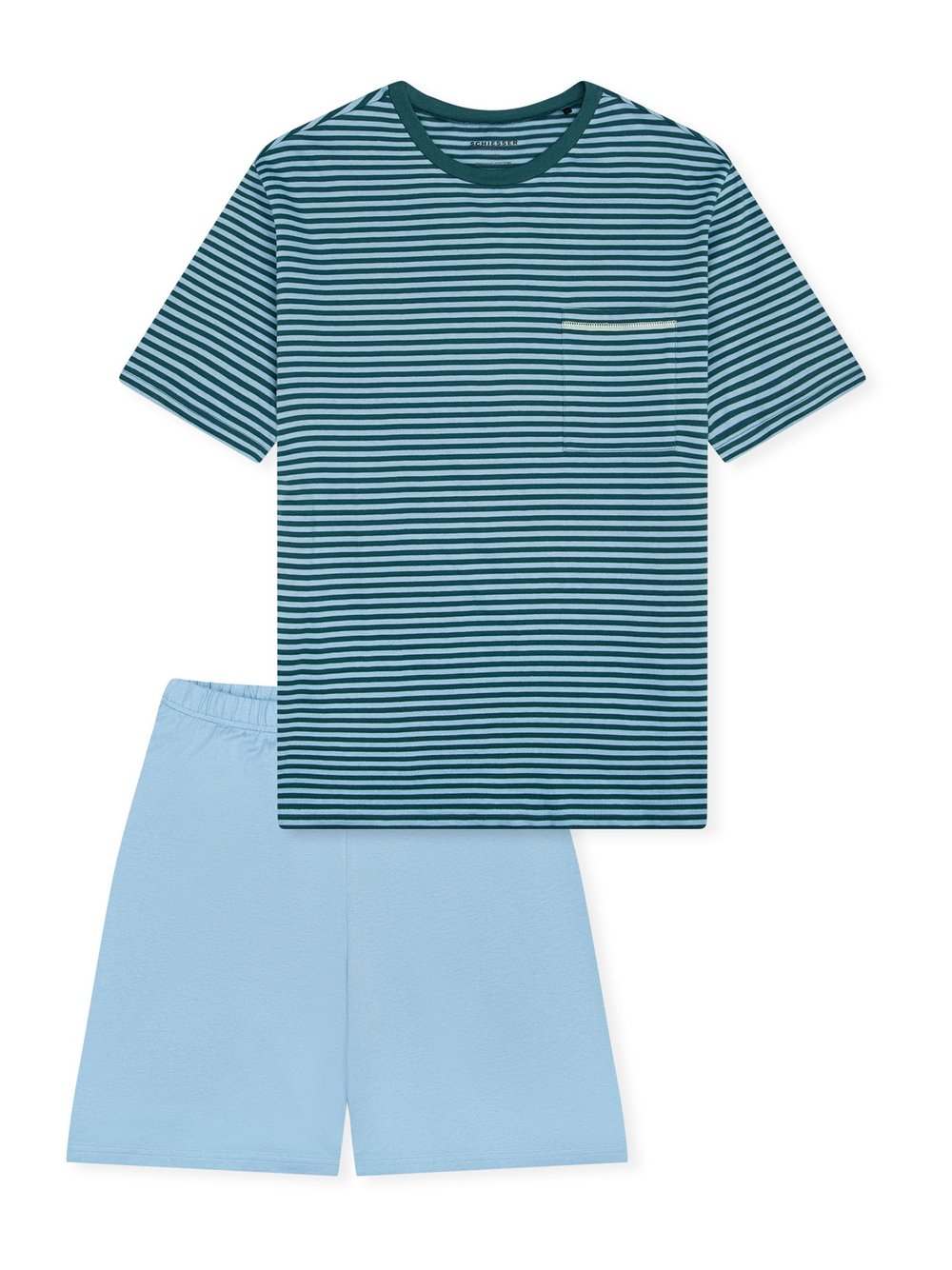 Schiesser Pyjama Jungen blau, 152 Image
