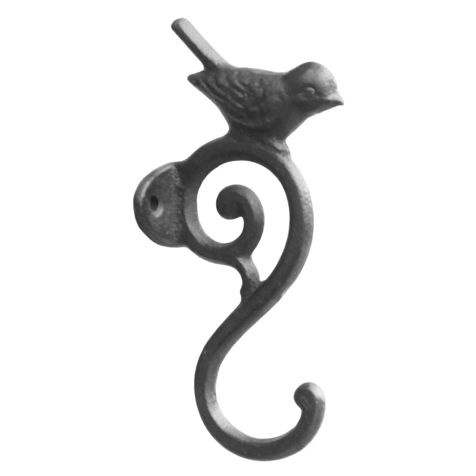 Gusseisen Wandhaken Design Schwerlast Wandmontierter Garderobenhaken Dekorativer Schlüssel-, Hut- und Handtuchhalter