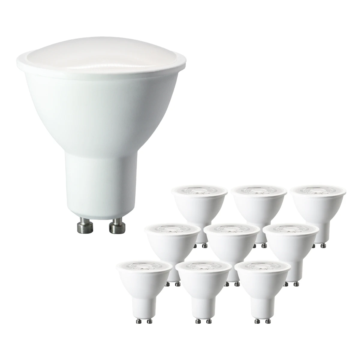 12PCS GU10 Dimmbare Spot-Lampen 3W 9W 7W 5W Warm/Kaltweiß 3000K 4000K 6000K LED-Glühbirne GU10-Sockel für Appliance dimmbar