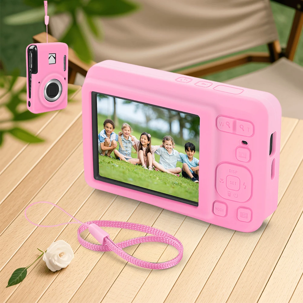 Für KODAK PIXPRO FZ55 Digitalkamera-Hülle mit Trageband, leichte Kamera-Hülle, verschleißfest, für Outdoor-Reisen, Kamera-Schutzhülle Image